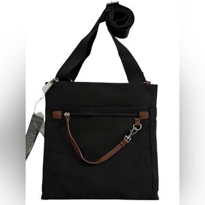 Chenson Crossbody Black Crossbody Messenger Bag, NWT